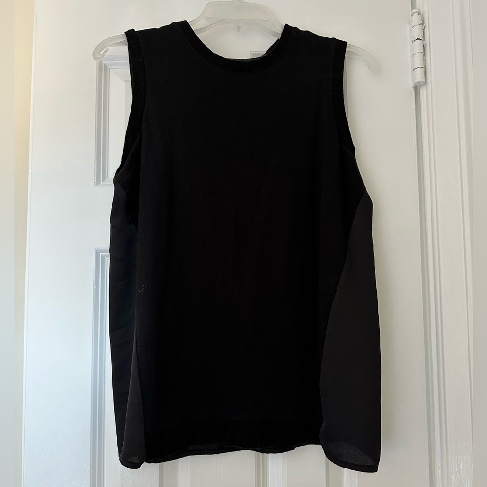 Black tank top